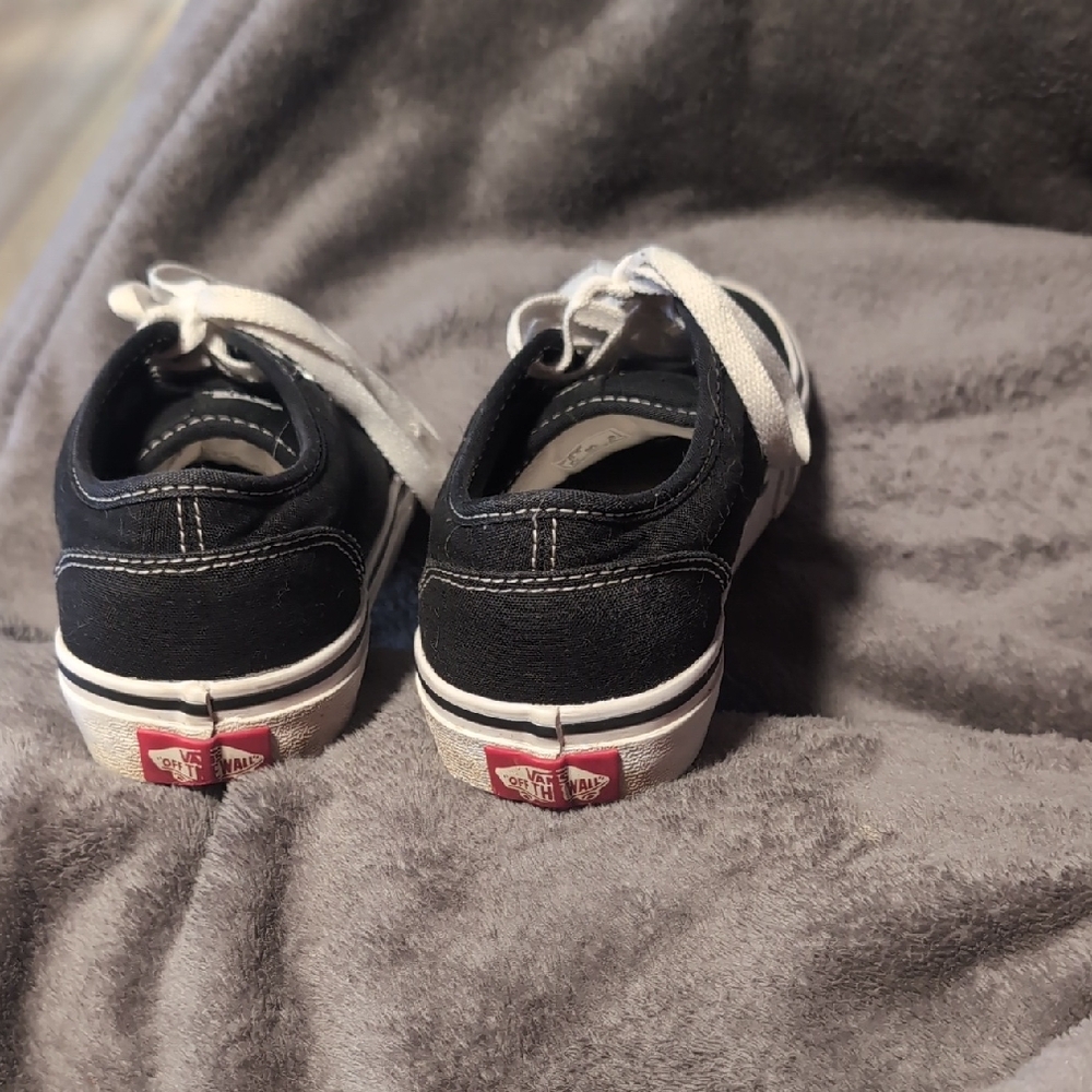 Vans Black Canvas Sneakers - Picture 2 of 5